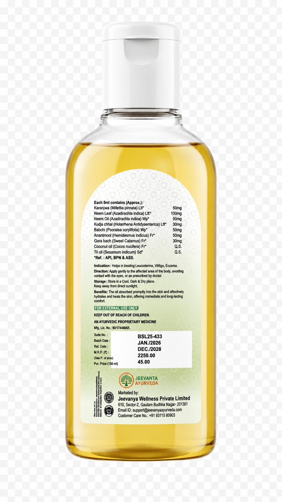 JVA Dermasora OIL - view 2